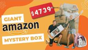 We Bought A GIANT MYSTERY BOX Of Amazon Returns - Pallet Unboxing