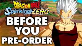 Dragon Ball: Sparking! ZERO - 15 Things You Need To Know Before You Pre-Order