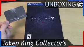 Destiny: The Taken King Collectors Edition Unboxing