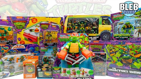 Teenage Mutant Ninja Turtles toy unboxing | TMNT Mutants Unleashed collectors edition | ASMR REVIEW