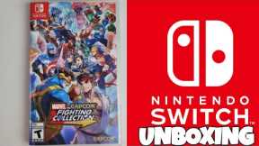 MARVEL VS CAPCOM FIGHTING COLLECTION NINTENDO SWITCH GAME UNBOXING