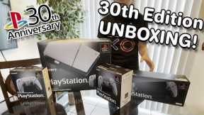 Unboxing PS 30th Anniversary PS5 Slim & Accessories!