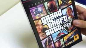 Unboxing GTA V Grand Theft Auto V Special Edition PS3 XBOX360