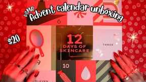 ASMR Unboxing the 2024 Target Skincare Advent Calendar 🎁✨