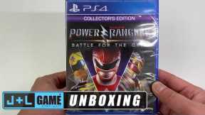 Power Rangers: Battle for the Grid Collector's Edition Unboxing PS4