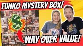 This Funko Pop Mystery box has GONE WAY OVER VALUE! $100 Funko Pop Mystery Box Unboxing!