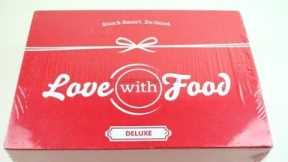 Love with Food Box June 2018 Deluxe Unboxing + Coupons #lovewithfood