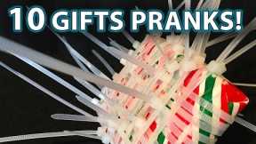 TOP 10 Holiday/Christmas Gift PRANK Ideas!