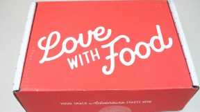 Love with Food Box March 2020 Deluxe Unboxing + Coupons #lovewithfood