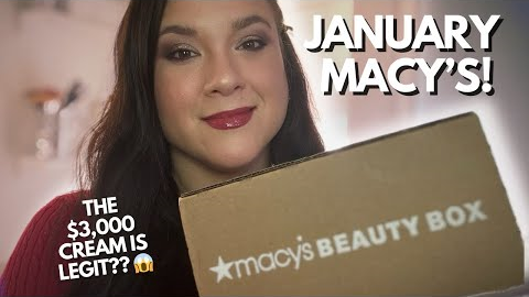 JANUARY 2025 MACY’S BEAUTY BOX UNBOXING: The La Mer Takeover! Omg, This $3,000 Cream Shocked Me!! 😱