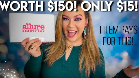 Allure Beauty Box January 2025 Unboxing + Coupon Code | BEAUTY SUBSCRIPTION BOX FOR 2025