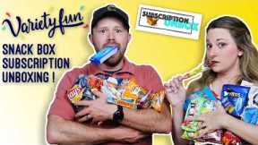 Snack Subscription Box - Variety Fun Box | Unboxing