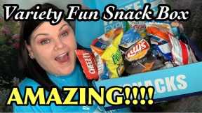 ✨NEW✨ Variety Fun // AMAZING Snack Subscription Box Unboxing +Coupon ... SOOO Good!!