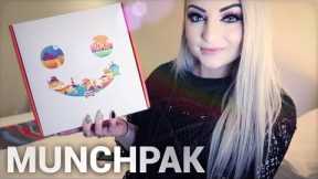 Munchpak - Subscription Box Unboxing & Snack Taste Test!