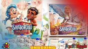 Roxley Games - Santorini: Patheon & Riddle of the Sphinx - Collector's Edition - Unboxing