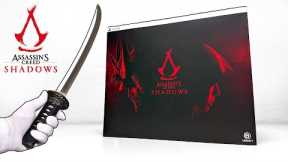 This Collector's Edition Surprised Me! Unboxing ASSASSIN'S CREED SHADOWS $750 YASUKE HELMET