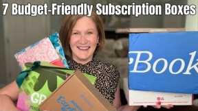 Unlocking Savings: The Best Budget-Friendly Subscription Boxes You Need to Try!