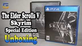 The Elder Scrolls V: Skyrim Special Edition PS4 Unboxing + PC Legendary Edition Unboxing