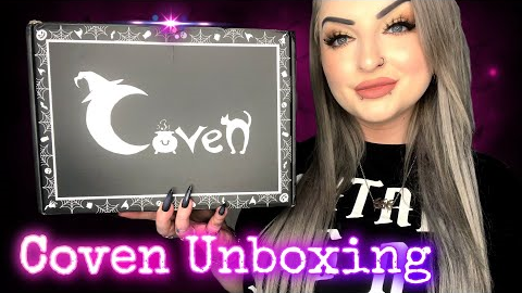 Coven - Monthly Subscription Box Unboxing - Cauldrons & Crystals - June 2025