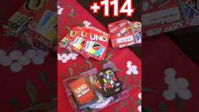 Uno NO MERCY +114 Stacking 3 Player Stockpile
