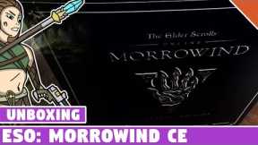 The Elder Scrolls Online Morrowind Collector's Edition Unboxing! ESO