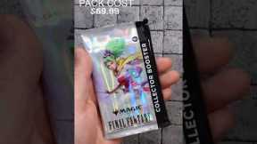 Bonus Pack #4 Final Fantasy #mtg #unboxing #magicthegathering #tcg #finalfantasy #universesbeyond