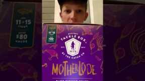 Is the Motherlode Mystery Tackle Box Worth it???? #fishing #mysterytacklebox #unboxing