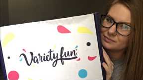 VARIETY FUN SNACK SUBSCRIPTION BOX UNBOXING