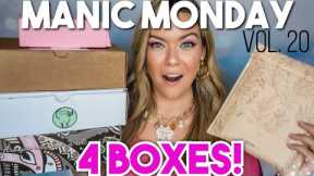 Manic Monday Vol.20 | 4 Subscription Boxes 2025 + Coupon Codes | 2 NEW SUBSCRIPTION BOXES