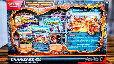 *NEW* Charizard EX Special Collection Box Opening(Promo Card Giveaway)
