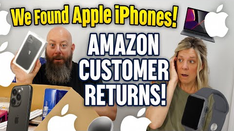 INSANE ELECTRONICS Amazon Pallet Unboxing! Mystery Tech, Apple & MORE!