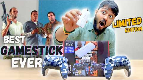 GTA SanAndreas On M22 GameStick Limited Edition? | M22 GTA Edition Unboxing & 31,000+ Games Test
