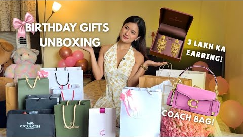 Birthday Gifts Unboxing! 🎁 