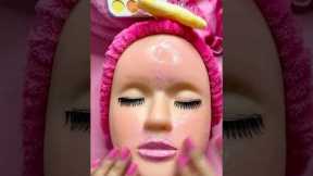 ASMR Satisfying with Unboxing & Review Mannequin head Makeup Skincare Sounds Beauty Fast No talk ☆