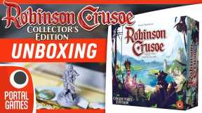 Robinson Crusoe - COLLECTOR'S EDITION | Unboxing | Boardgames