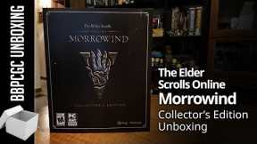 The Elder Scrolls Online: Morrowind Collector's Edition Unboxing