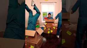 This Guy THINGS inside the BOX 😍 #unboxing #christmas #amazon #prank #viralcopy #funny #shorts #fyp
