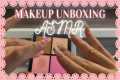 Unboxing makeup ASMR | Hand movements 