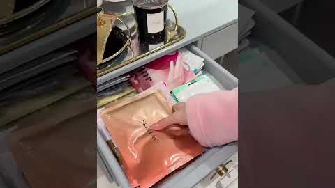 #asmr #asmrsounds #satisfying #unboxing #packing #organization #skincare #makeup #viral #fyp