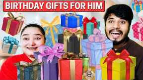 🥳 I Surprised Him With 11 Birthday Gifts 🎁 His Reaction 😍
