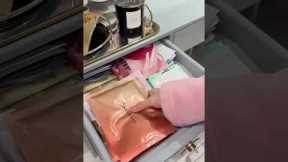 #asmr #asmrsounds #satisfying #unboxing #packing #organization #skincare #makeup #viral #fyp