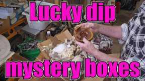 Storage Shed Clean-out Part 134. Unboxing 2 Mystery Boxes of Vintage Glassware & China for the Shop