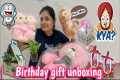 BIRTHDAY GIFTS  UNBOXING ❤️🎂#youtube 