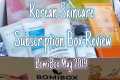 Korean Skincare Subscription Box -