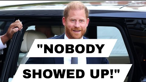 Prince Harry HUMILIATED in UK – Nobody Showed Up for Him!