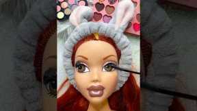 ASMR Satisfying with Unboxing & Review Mannequin Makeup Mask Pink Skincare Sounds Video Fast Beauty