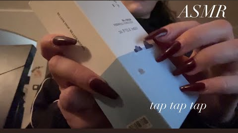 ASMR Unboxing Skincare Products | Tapping & Scratching | No talking