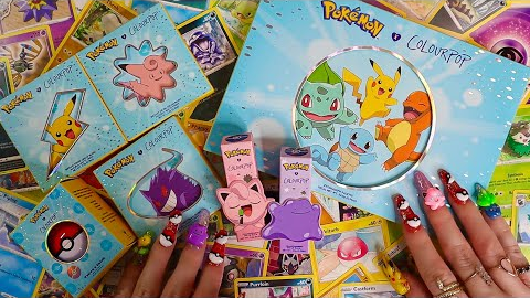 ASMR | Pokémon x Colourpop Collection Unboxing⚡️❤️ (Makeup Haul & Swatches)