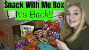 {HUGE} SNACK WITH ME BOX | IT'S BACK!!