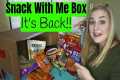 {HUGE} SNACK WITH ME BOX | IT'S BACK!!